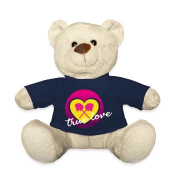 Hobby Horse True love Heart - Teddy Bear - french navy - Front