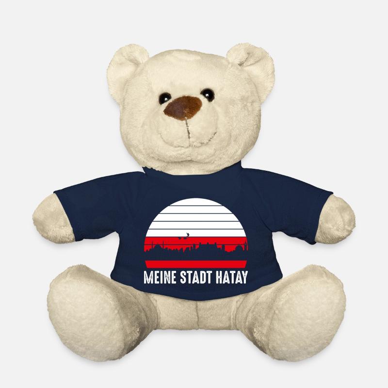 Meine Stadt Hatay | Hatay Geschenkidee - Teddy - French Navy