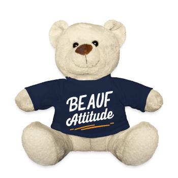 Beauf attitude - Nounours - bleu marine - Devant