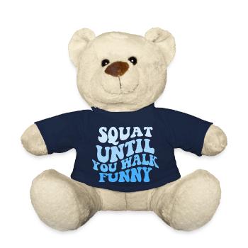 Squat untill You Walk Funny - Teddy - French Navy - Vorne