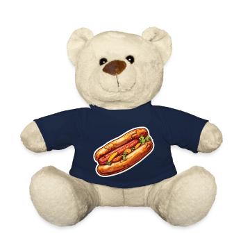 Bratwurst im Brötchen - Teddy - French Navy - Vorne