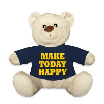 Make today happy - Teddy - French Navy - Vorne