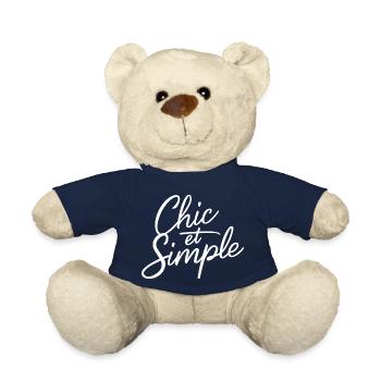 Chic et simple - Nounours - bleu marine - Devant