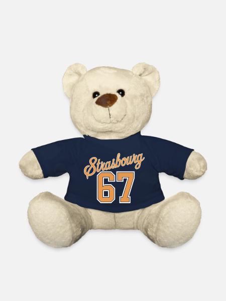 Strasbourg 67 - Nounours - bleu marine