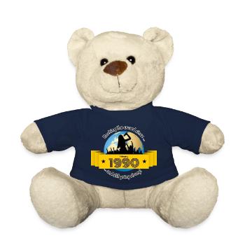 35. Anniversaire Qui fait vibrer la foule depuis 02/1990 - Nounours - bleu marine - Devant