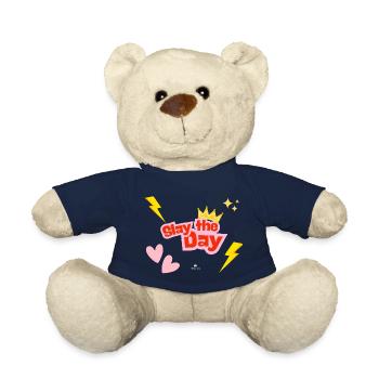Slay the Day Motivationsdesign - Teddy - French Navy - Vorne