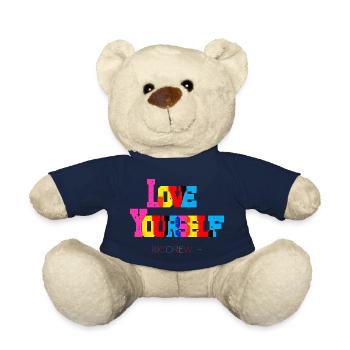 Love yourself - Teddy - French Navy - Vorne