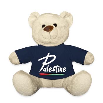 Liberté Palestine Palestine Libre Palestinevintage - Nounours - bleu marine - Devant