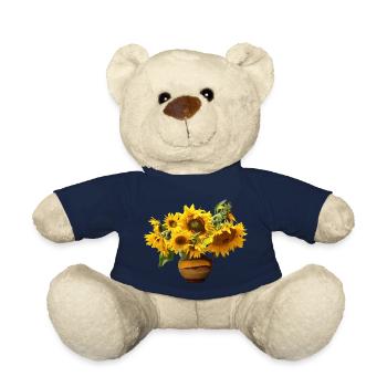 sunflowers sonnenblumen garten garden spring11 - Teddy - French Navy - Vorne