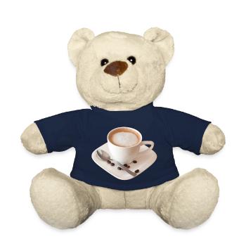cappuccino coffee kaffee cup tasse mokka pot pott1 - Teddy - French Navy - Vorne