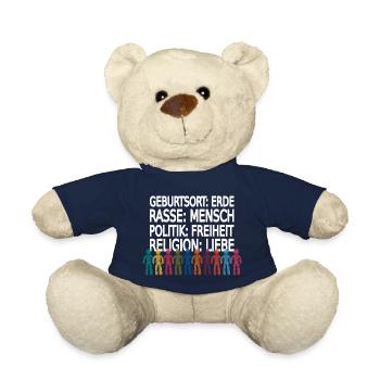 Gegen Rassismus - Teddy - French Navy - Vorne