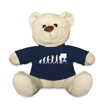 Lehrer Lehrerin Evolution Erzieher Geschenk - Teddy - French Navy - Vorne