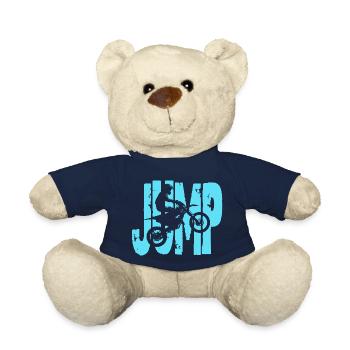 Jump - Teddy Bear - french navy - Front