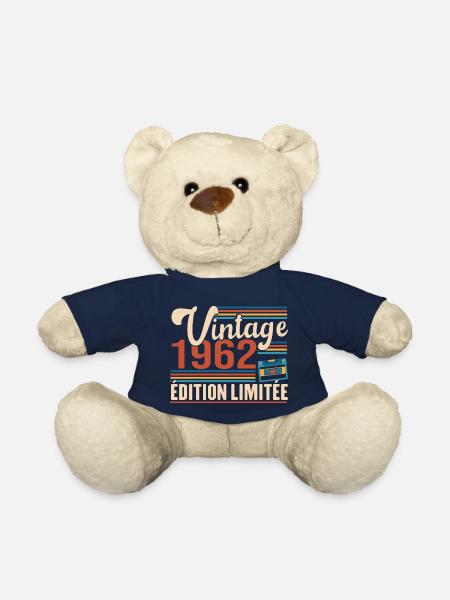 Vintage 1962 Édition Limitée - Nounours - bleu marine
