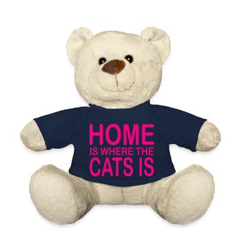 Chat Katze - Nounours - bleu marine - Devant