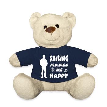 Sail - Teddy Bear - french navy - Front