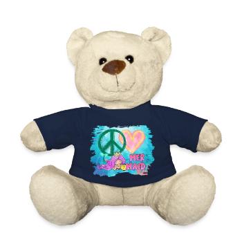 Ocean Sublimation - Teddy Bear - french navy - Front