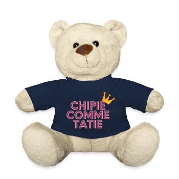 chipie comme tatie - Nounours - bleu marine - Devant