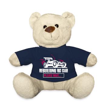 Rebuilding RC Car Please Wait... Model Car Remote - Teddy Bear - french navy - Front