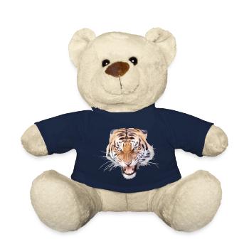 Wilder Tiger - Wild Fauchend - Wildnis - Teddy - French Navy - Vorne