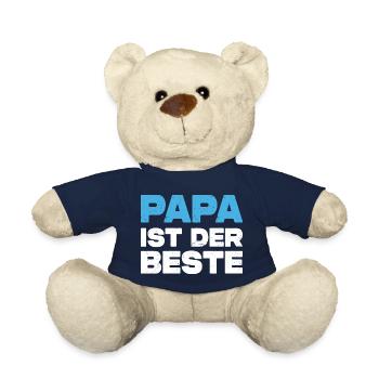Papa Ist Der Beste - Teddy - French Navy - Vorne