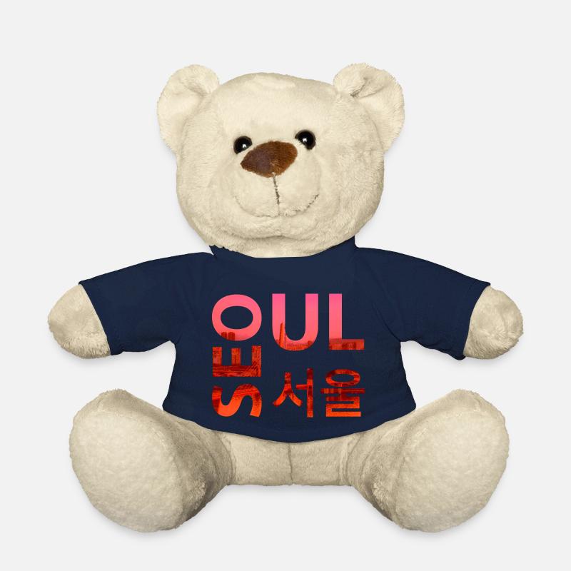 Séoul - Nounours - bleu marine