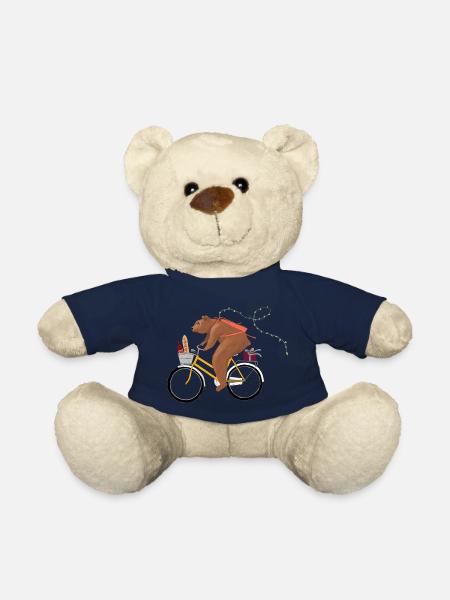 Festive Bear - Teddy Bear - french navy