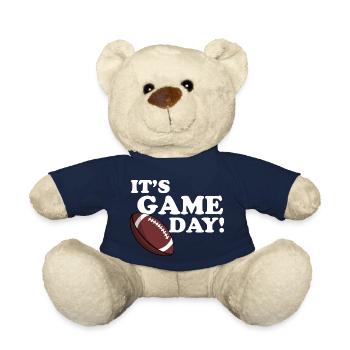 C’est le jour du match - Nounours - bleu marine - Devant
