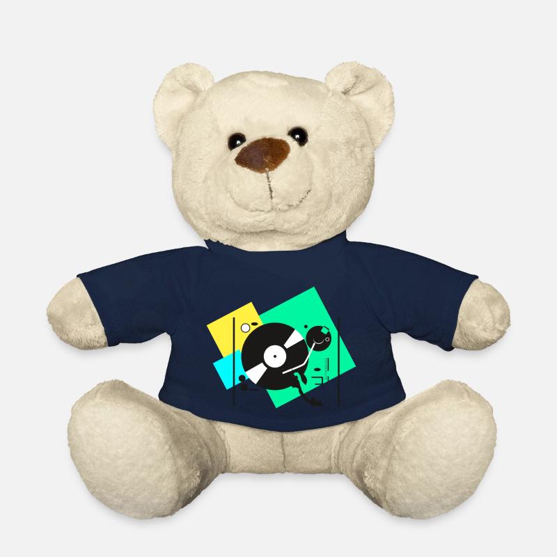 colorful turntables - Teddy - French Navy