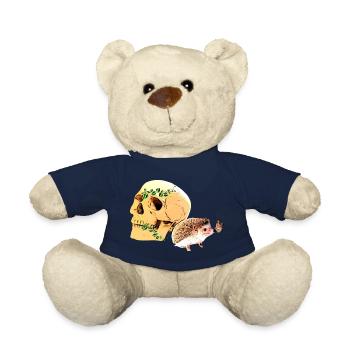 Kleiner neugieriger Igel - Teddy - French Navy - Vorne