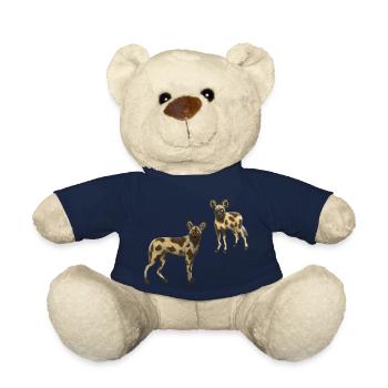 Wild dogs - Teddy Bear - french navy - Front