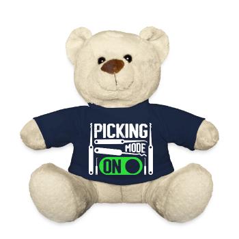 Picking Mode On Locksmith Lockpicker - Teddy Bear - french navy - Front