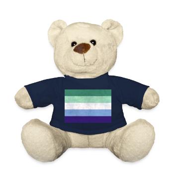 Gay Pride Flag - Teddy - French Navy - Vorne