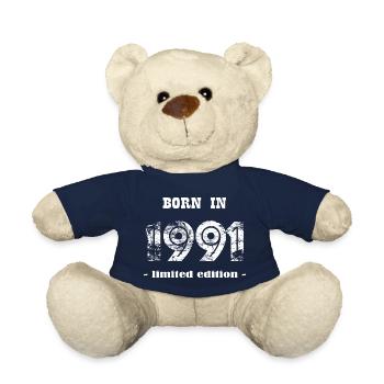 NÉ EN 1991 - édition limitée - Nounours - bleu marine - Devant