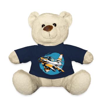 Furious volcano plane - Teddy Bear - french navy - Front