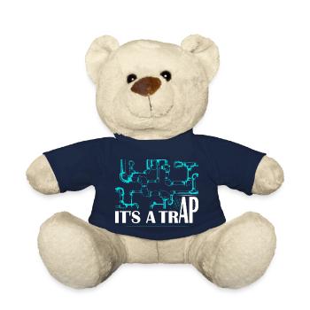 It's A Pipefitter Wrench Plumber - Teddy - French Navy - Vorne