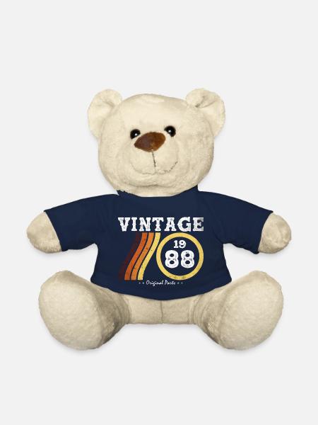Classic Vintage 1988 - Edition Limitée Retro 36 - Nounours - bleu marine