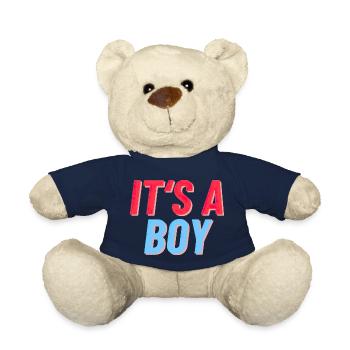 It's a Boy - It's a Boy - Birth Reveal - Teddy Bear - french navy - Front