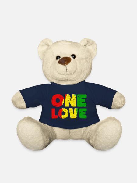 Un amour Jamaïque - Nounours - bleu marine