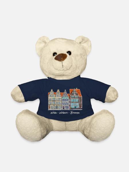 Bremen Markt, Zeichnung, Deutschland - Teddy - French Navy