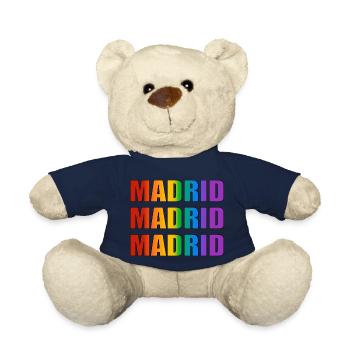 Madrid LGBTQ pride - Teddy Bear - french navy - Front