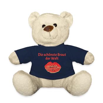 schönste Braut - Teddy - French Navy - Vorne