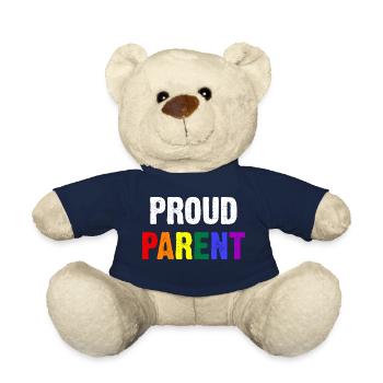 Proud Parent - Teddy Bear - french navy - Front