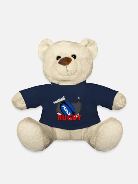 France Rugby - Nounours - bleu marine