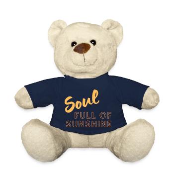 Soul full of sunshine - Teddy Bear - french navy - Front