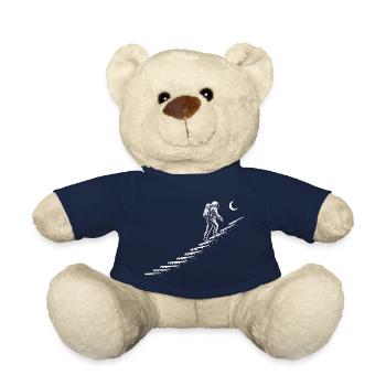 Astronaut auf der Treppe Weltraum-Style - Teddy - French Navy - Vorne