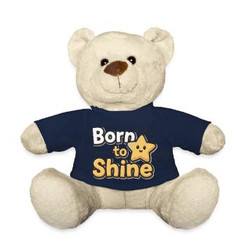 Né pour briller – Strahlender Stern - Nounours - bleu marine - Devant