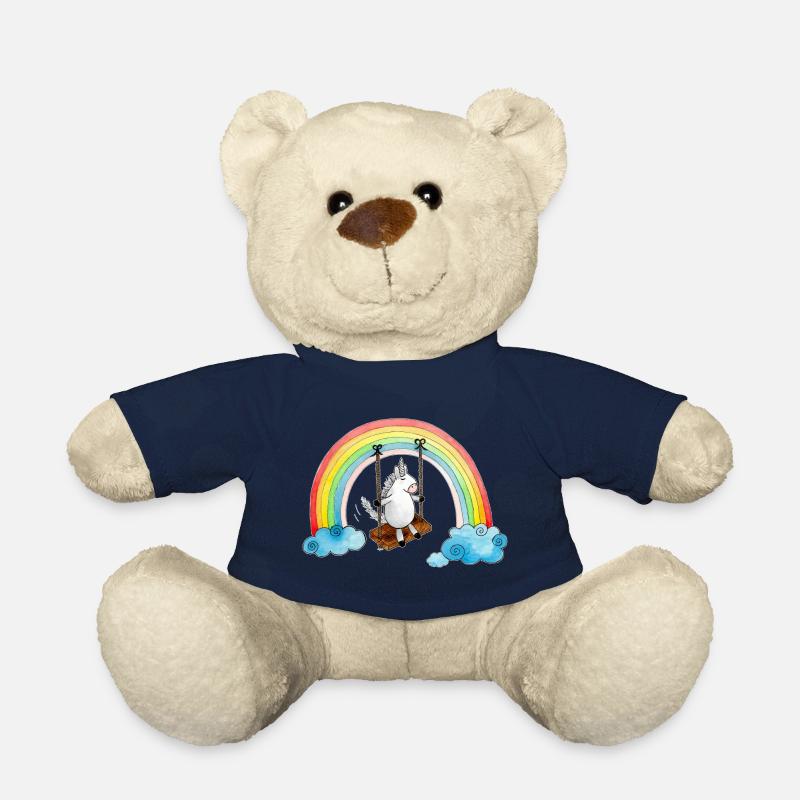 Chalouper Licorne - Nounours - bleu marine