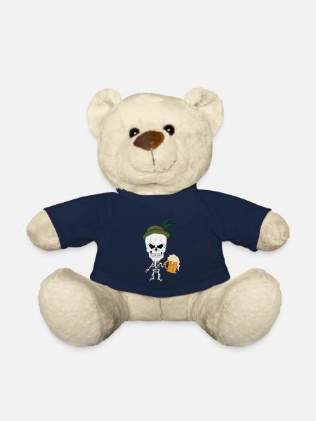 Skeleton - Teddy Bear - french navy