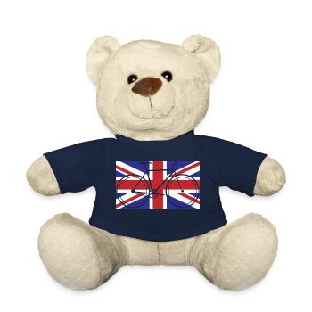 Fahrrad Fixie Fahrradfahren Großbritannien - Teddy - French Navy - Vorne